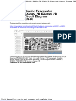 Hitachi Hydraulic Exacavator Ex2600 7 Ex2600 7b Ex3600 7b Electrical Circuit Diagram Ttkea90 en 00