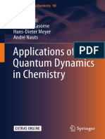 Applications of Quantum Dynamics in Chemistry: Fabien Gatti Benjamin Lasorne Hans-Dieter Meyer André Nauts