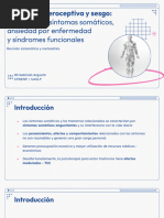 Trastornos Somáticos, Hipocondriasis y Sindromes Funcionales