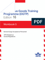 Dangerous Goods Training Programme