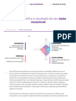 Neora - Resultado Teste Vocacional Anotações