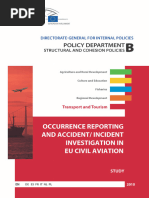 Occurrence Incident Reporting and Investigation in EU