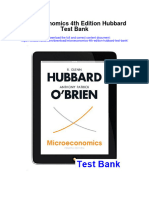 Microeconomics 4th Edition Hubbard Test Bank