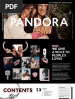 Pandora Sustainability Report 2022