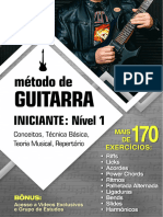 Metodo de Guitarra Nivel 1 Iniciante Vilmar Gusberti