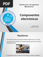 7 Intro Mecatrónica - Componentes Electrónicos