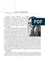 Sartre. Ateísmo y Libertad