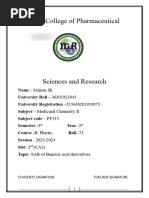 75 Medicinal Chemistry II