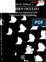 El Orden Oculto - John H. Holland