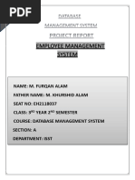 Employeement Management System