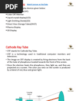 Lec-2.2 Cathode Ray Tube