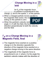 Lecture 11 (L.O 7 Force On A Charge Moving in A Magnetic Field)