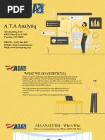 ATA Analytiq Company Brochure - Updated