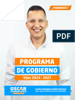 Programa de Gobierno - Oscar Muñoz