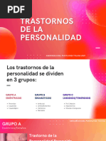 Trastornos de La Personalidad