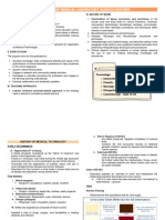 PMLS - Principles of Medical Laboratory Science History - Reviewer