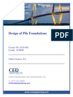 G10-001 - Design of Pile Foundations - US