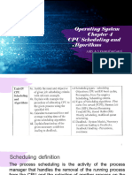 Operating System CPU Scheduling and Algorithms: Mrs A.S.Khandagale