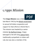 Cripps Mission Critical Analysis PDF