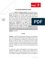 Denuncia Del PSOE Ante La Fiscalía Por Lo Ocurrido en Ferraz en Nochevieja