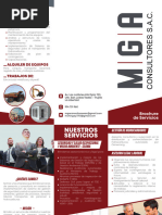 MGA CONSULTORES - Brochure de Servicios