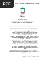 Corporan Delgado Juan Carlos - El Lenguaje, La Lengua y El Habla