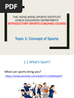 1 - Concept of Sports