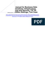 Solution Manual For Business Data Communications Infrastructure Networking and Security 7 e 7th Edition William Stallings Tom Case