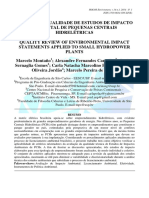 Artigo - Revisão de Estudos Ambientais Setor Elétrico.