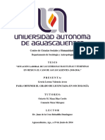 Situacion Laboral de Las Lesbianas Masculinas