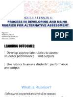 RUBRICS