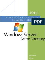 Integración de Equipos Active Directory