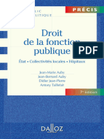 Droit de La Fonction Publique