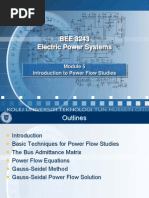 Module 6 Introduction To Power Flow Studies