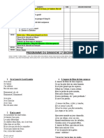 Programme Culte Du 17 Decembre 23