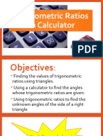 Trigonometric Ratios On Calculator