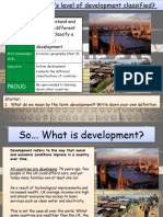 1 What Is Development and Classification