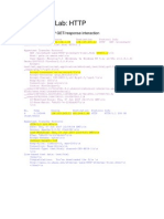 Wireshark Lab: HTTP: 1. The Basic HTTP GET/response Interaction