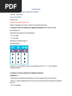 Algoritmos Semana 6 Tarea