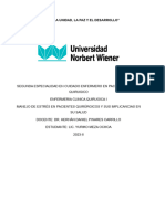 Manejo de Estrés en Pacientes Quirúrgicos y Sus Implicancias en Su Salud