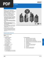 164.c130 d4n Miniature Safety Limit Switch Datasheet en