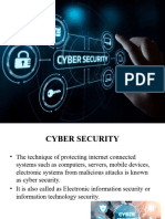 Cyber Security and Types of Cyber Attacks