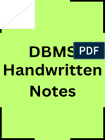 DBMS Handwritten Notes-1