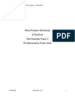 P6 Maths SA2 2022 Worked Solutions RedSwastika