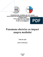 Fenomene Electrice Cu Impact Asupra Mediului