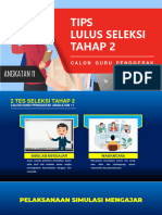 Tips Lulus Seleksi Tahap 2 CGP