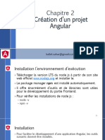 Chapitre 2 Création D'un Projet Angular