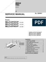 Mitsubishi Electric MLZ-KP VF Service Manual Eng