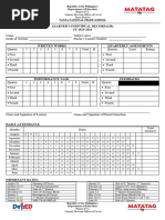 Individual Learner's Record (LR)