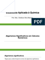 Estatística Aplicada À Química - Aula 6